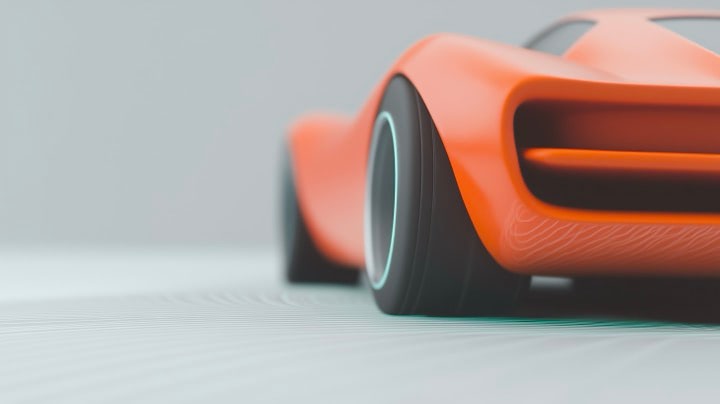 Futuriastic Muted Car