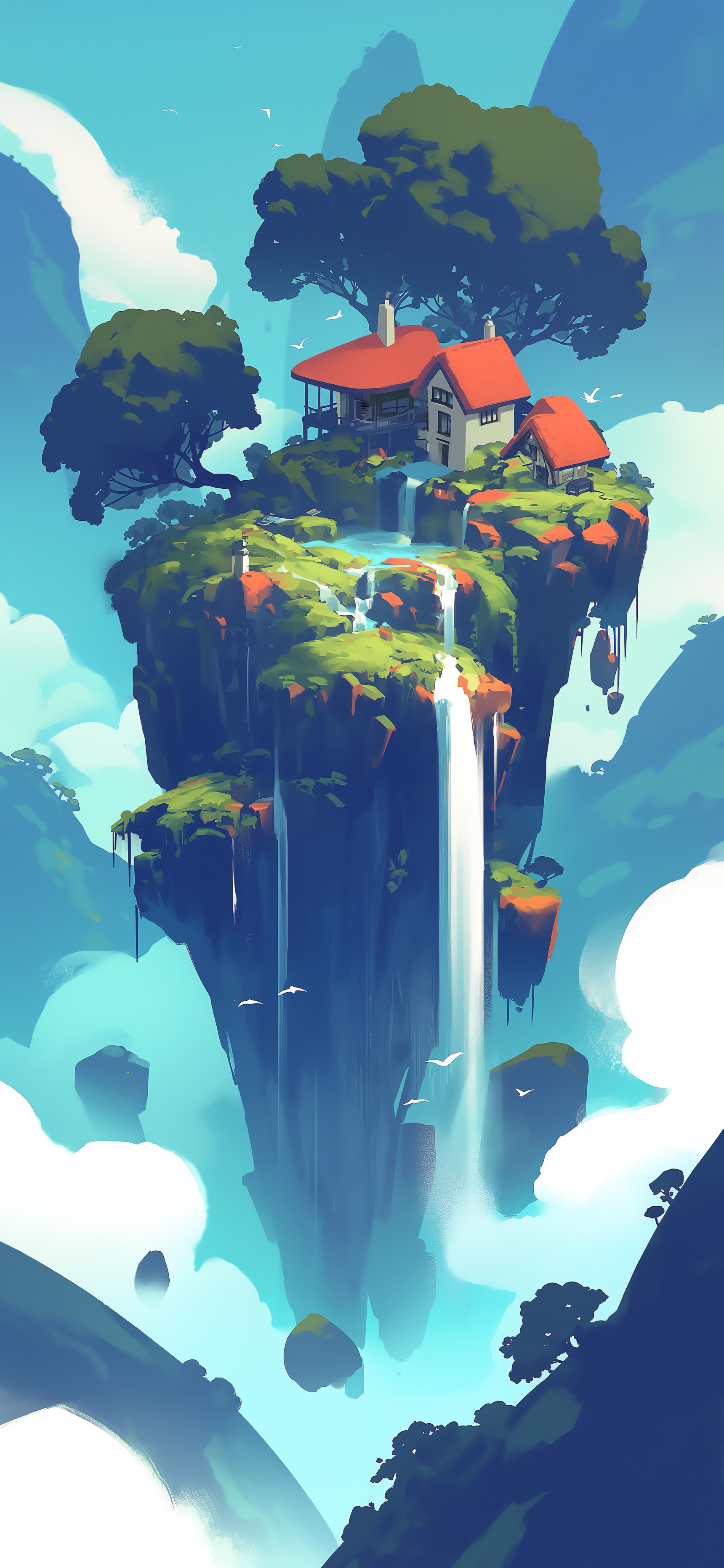 Flowing Down The Sky