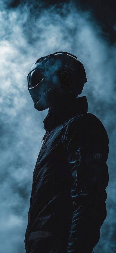 Barely Standing Robot Against Smoke