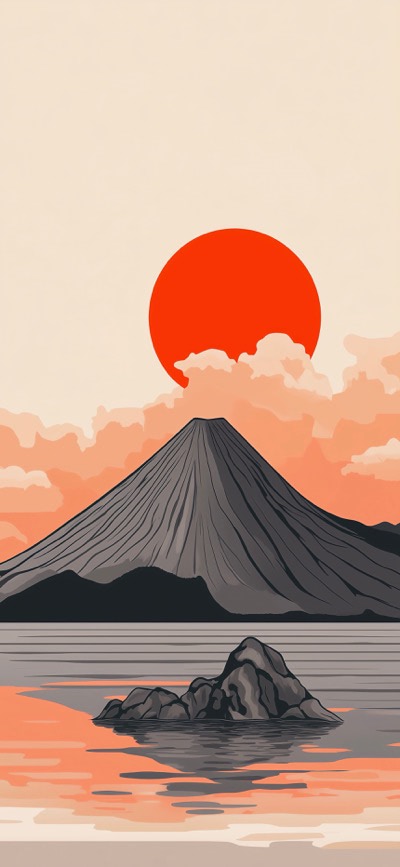 Valcano Sunset