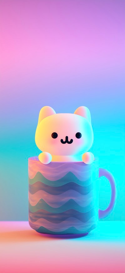 Cat In A Cup