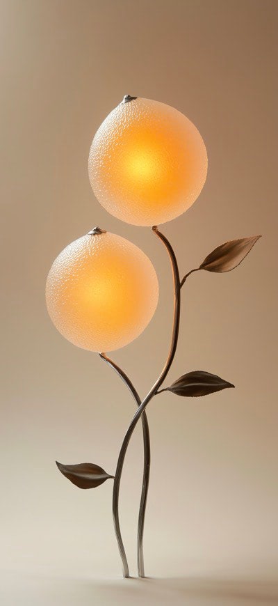 Orange Fruit Lamp 3