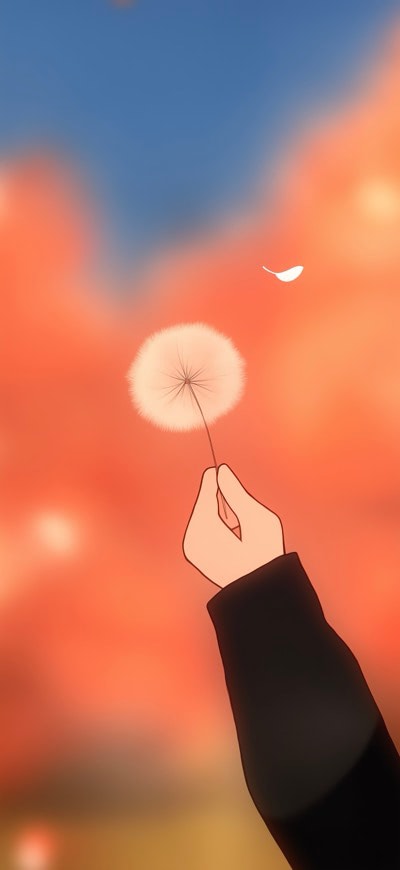 Holding Onto Dandelion