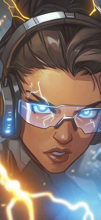 Futuristic VR Glasses