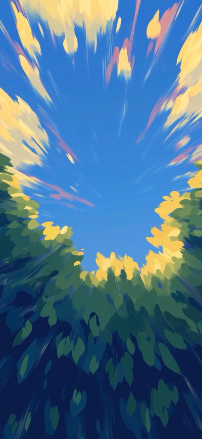 Fish Eye Pastel View