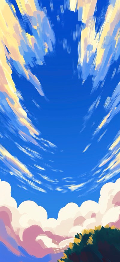 Fish Eye Pastel View