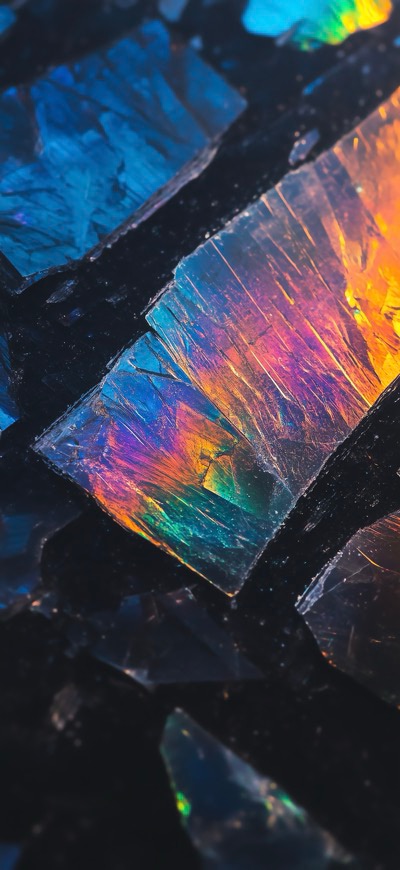 Iridescent Crystal Stones