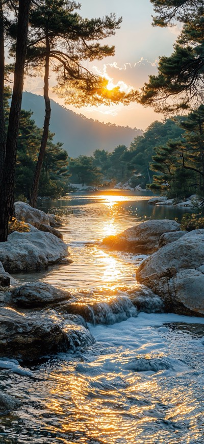 Reflection Of Mountain
