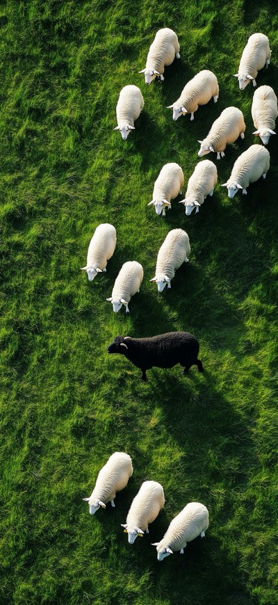 Flock Of Sheep
