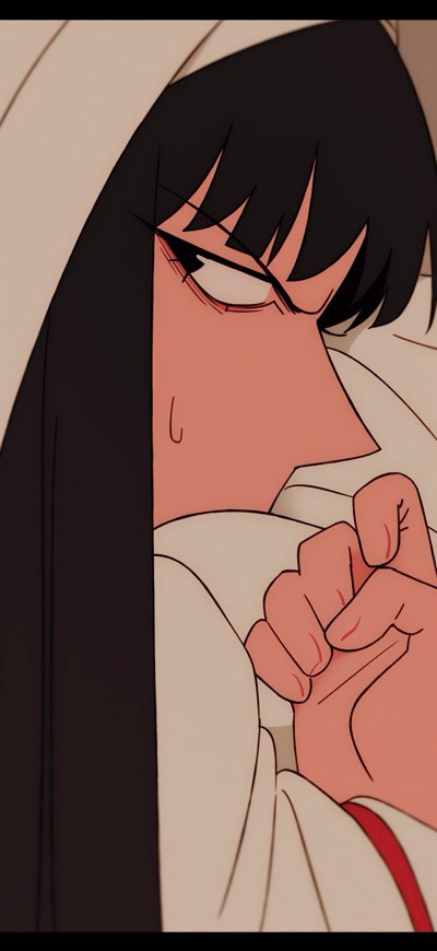 Laying On Bed With Anger Eyes