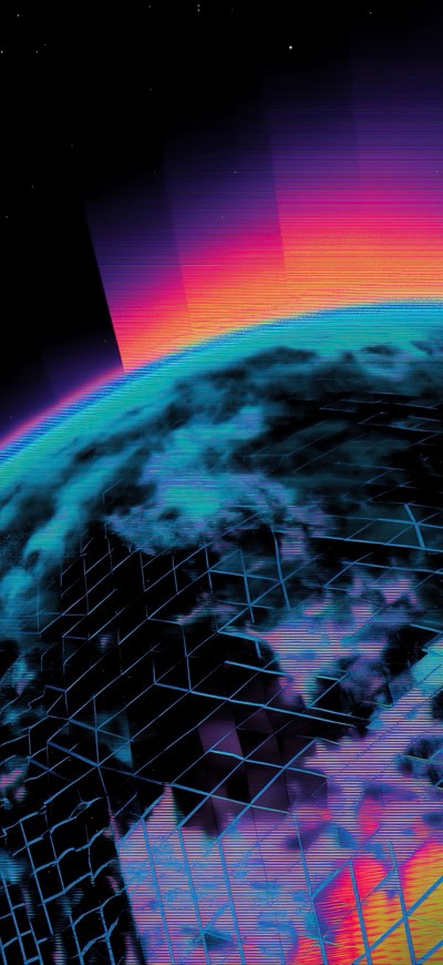 3D Render Of A Earth