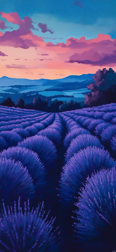 Purple Field 2