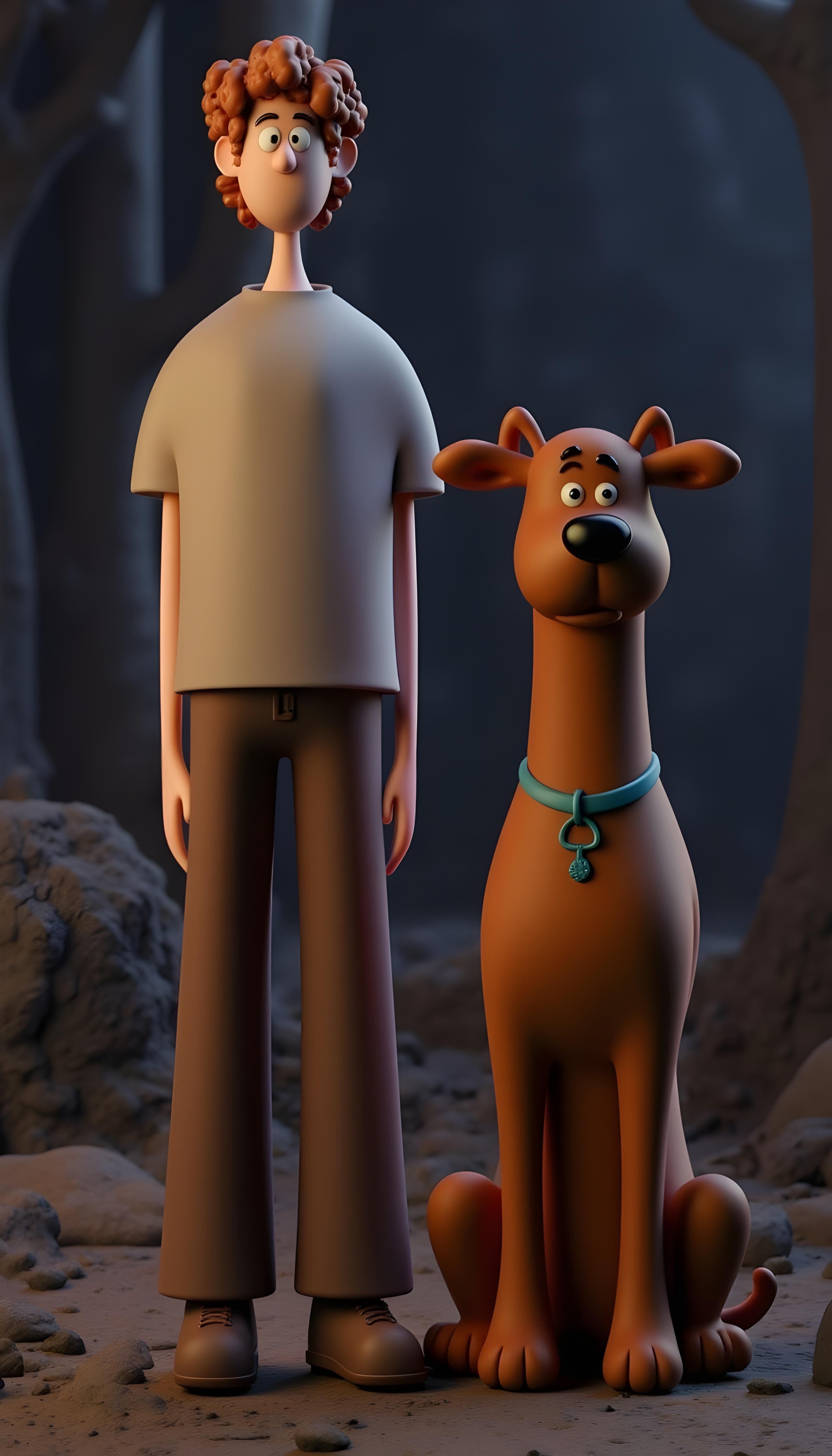 Scooby Doo And Shaggy