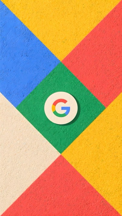 Google Logo Textured Wall