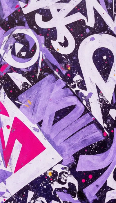 Purple Graffiti