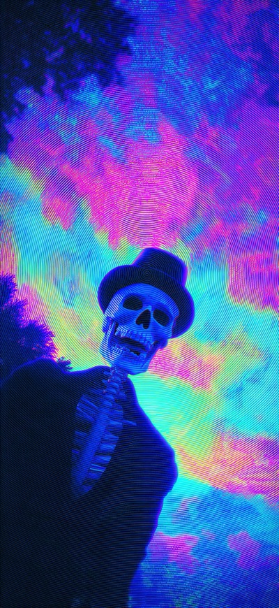 Colorful Skull