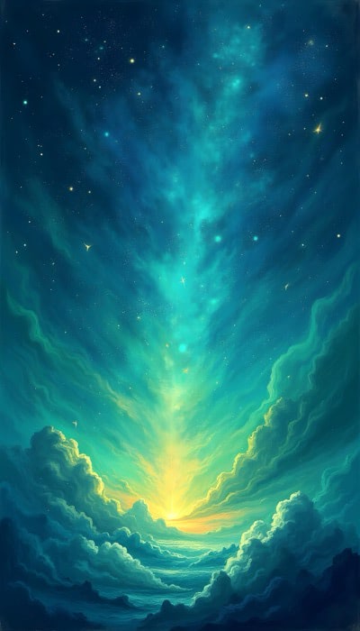 Greenish Sky