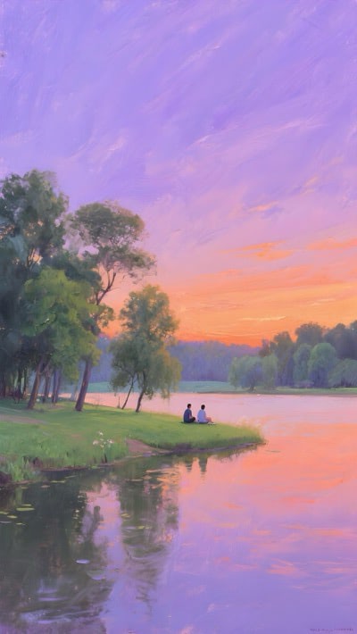 Purple Scenery
