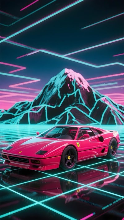 Retro Vintage Car