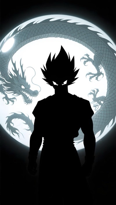 Goku Silhouette