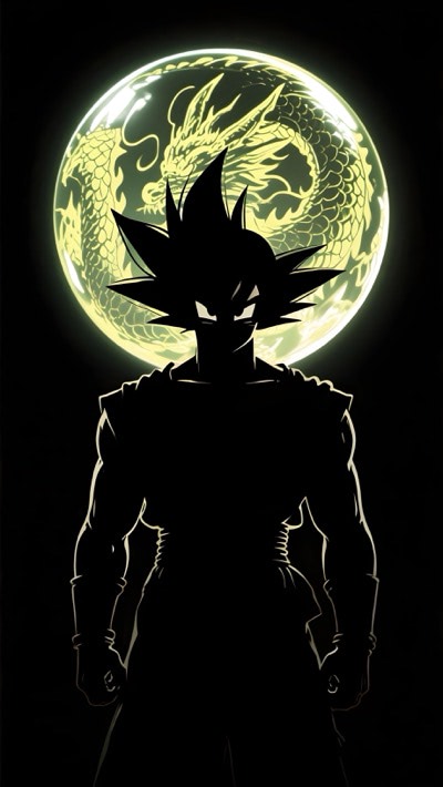 Goku Silhouette