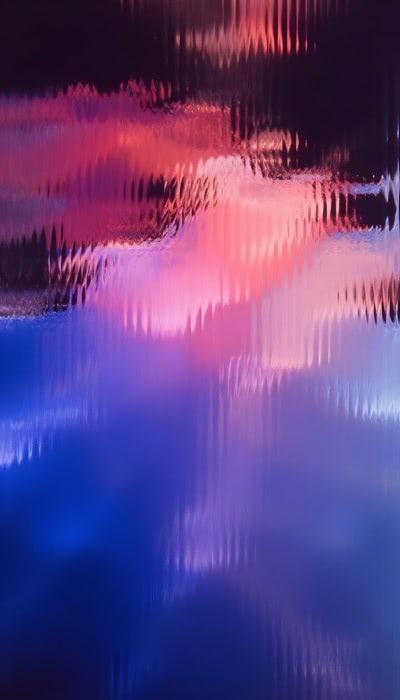 Flutted Glass Purple Pink