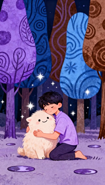 Hugging A Cute Doggo